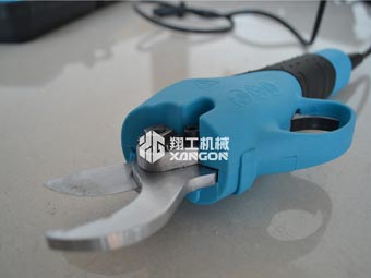 果樹修剪時，電動修枝剪助您一臂之力